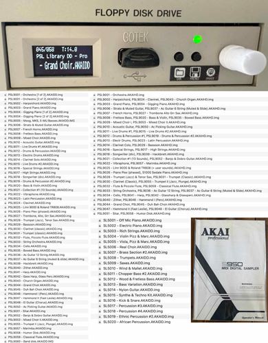 Akai-S950 with Gotek full of good sounds